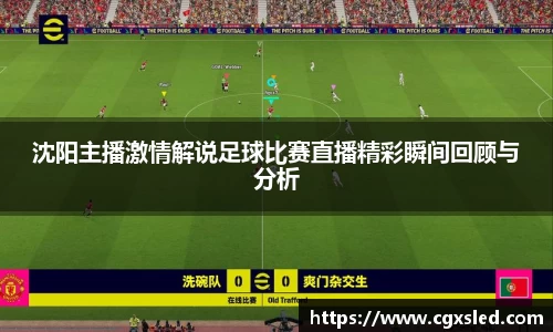 沈阳主播激情解说足球比赛直播精彩瞬间回顾与分析